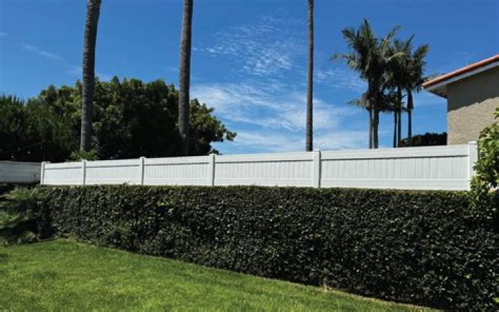 How much is a white privacy fence